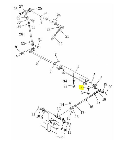 Болт 01010-50840 Болт 01010-50840