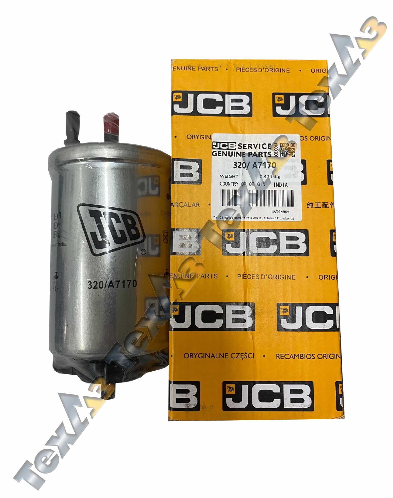 Фильтр топливный тонкой очистки 320/07394 - 320/A7170 оригинал JCB 3CX 4CX VR Фильтр топливный тонкой очистки 320/07394 - 320/A7170 оригинал JCB 3CX 4CX VR